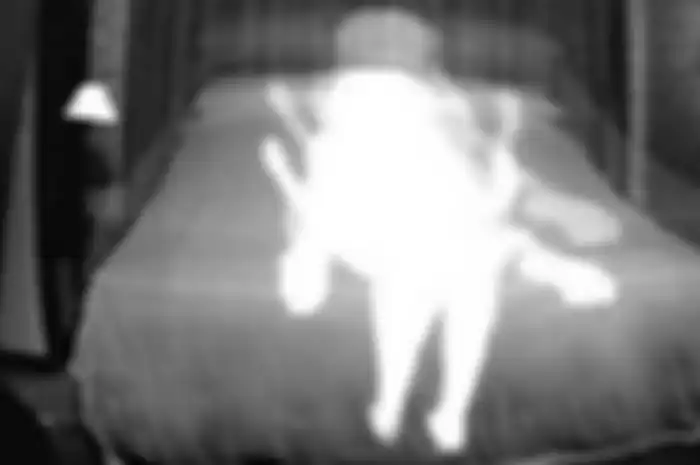 Rekaman di kamera CCTV justru menunjukkan pemandangan yang lebih ngeri.