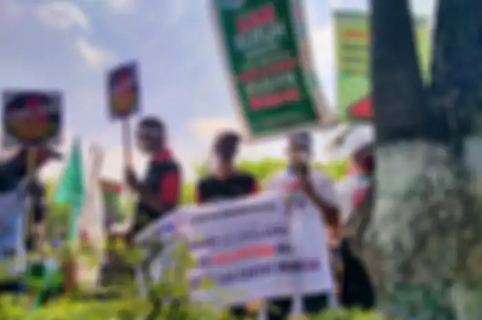 Aliansi Pekerja Buruh Banua Kalsel kerahkan ribuan peserta aksi tolak UU Omnibus Law Cipta Kerja