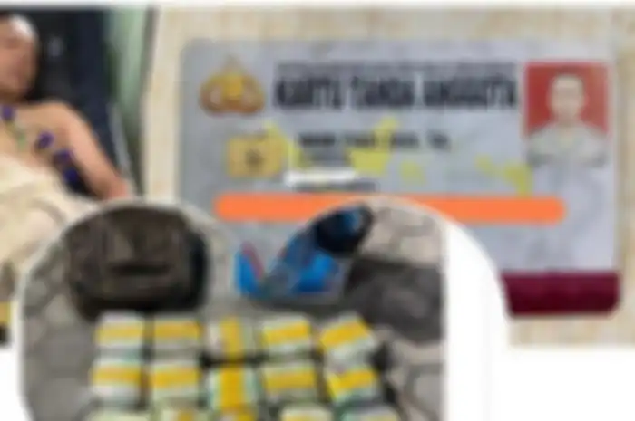 Kompol Imam Ziadi Zaid yang ditangkap karena jadi kurir sabu di Riau 