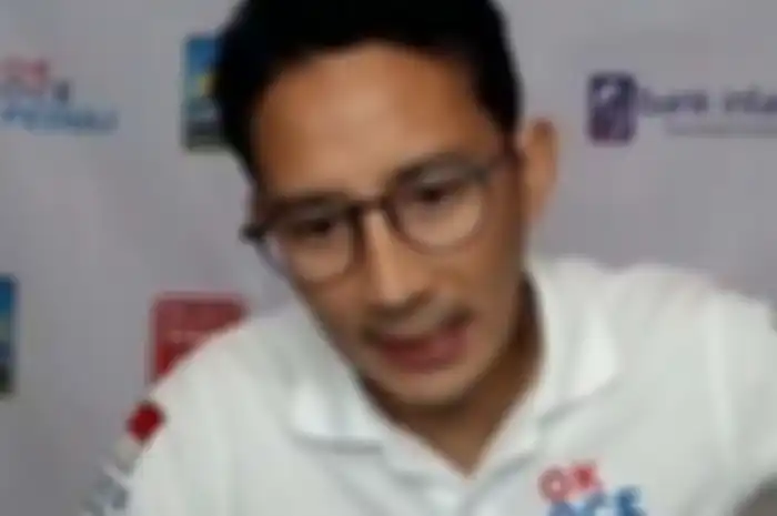 Sandiaga Uno saat webinar bersama OK OCE STII (Serikat Tani Islam Indonesia). Pengusaha nasional itu akan membahas Economic Outlook Indonesia Timur 2021 di Smart FM Surabaya bulan depan.