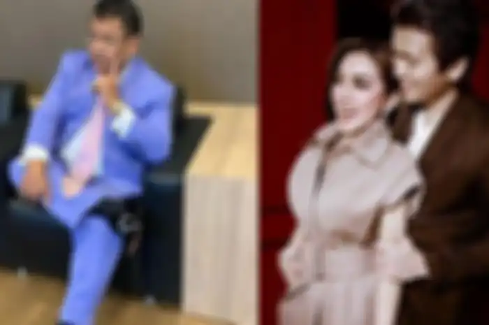 Hotman Paris menerima hadiah ulang tahun dari sahabatnya Syahrini dan Reino Barack