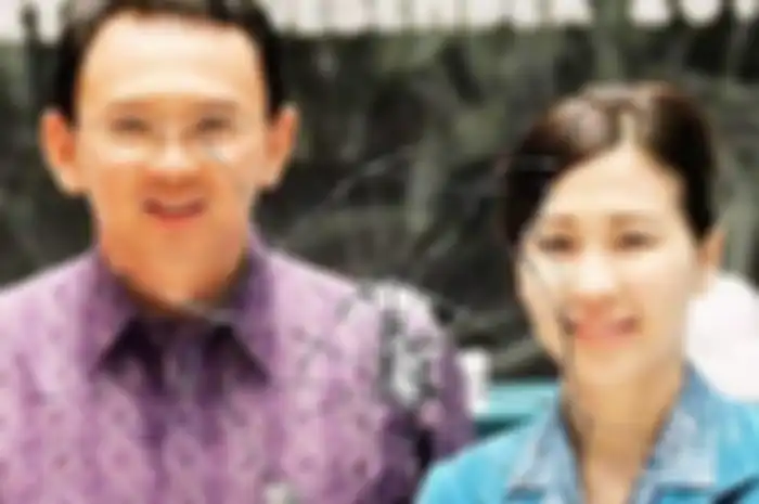 Ahok dan Veronica Tan.