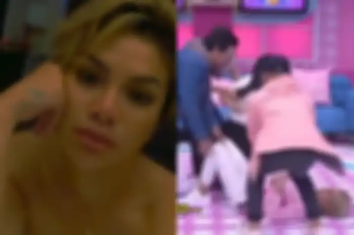 Adu Mulut Berujung Adu Gulat Sampai Guling-guling di Lantai, Nikita Mirzani dan si Cadel Denise Chariesta Bikin Indra Bekti Panik Bukan Kepalang: Eh Digigit