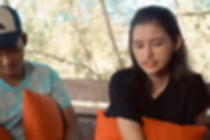 Azriel Hermansyah dan Sarah Menzel