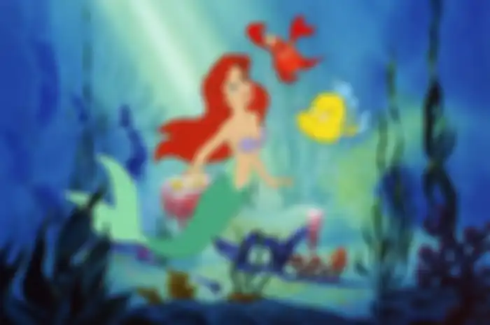 Ilustrasi film Disney, The Little Mermaid