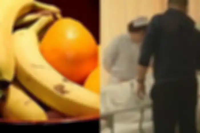 Pria ini mengalami lumpuh setelah makan pisang dan jeruk