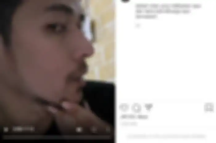 Klarifikasi Adhietya Mukti yang membantah dirinya pemeran pria di video syur mirip Gisel