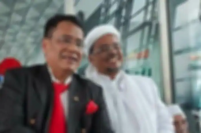 Pengacara kondang Hotman Paris Hutapea dan Habib Rizieq Shihab 