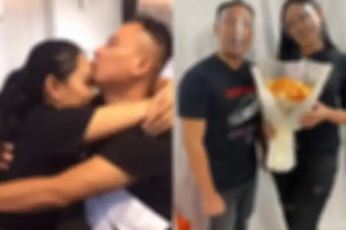 Kebersamaan Vicky Prasetyo dengan Kalina Oktarani pada unggahan di Instagram 