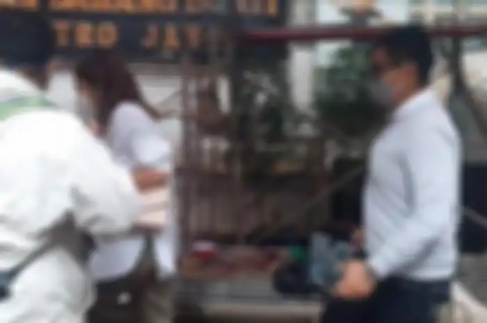 Gisella Anastasia saat datangi Cyber Crime di Polda Metro Jaya. 