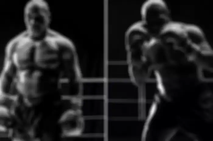 Penampakan Mike Tyson di usia 54 tahun jelang laga comeback kontra Roy Jones Jr pada 28 November 2020.