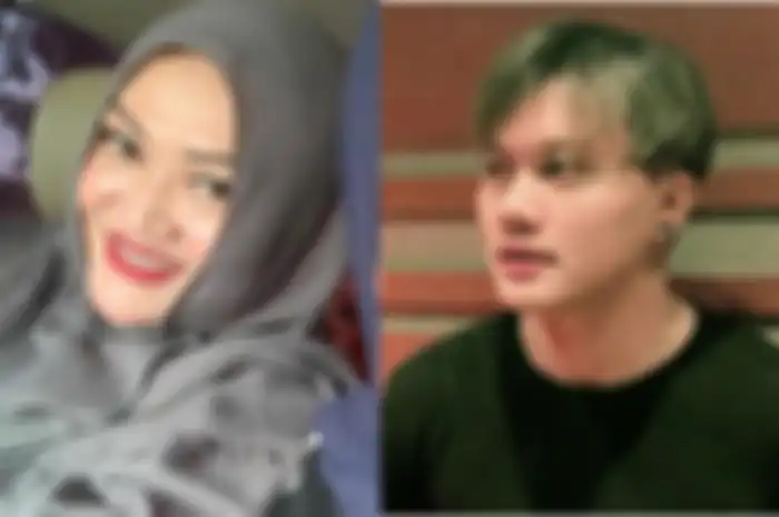 Rizky Febian dan  Mendiang Lina Jubaedah