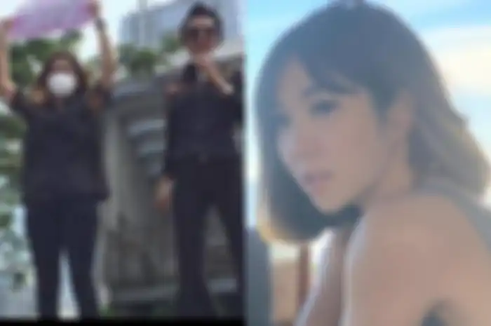 Heboh video syur mirip Gisel buat emak-emak Srikandi demo kepolisian, Minta GA segera ditetapkan jadi tersangka
