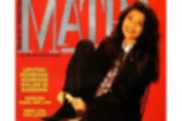 Foto jadul Tamara muda saat masih aktif di dunia modelling