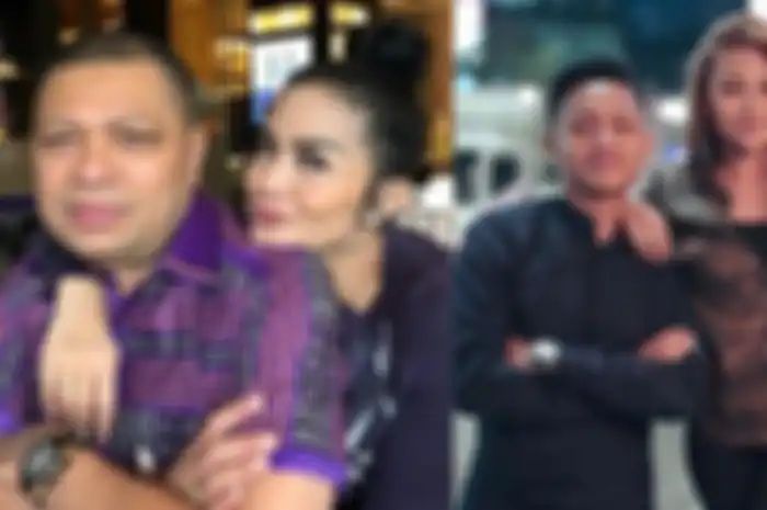 Raul Lemos dan Krisydanti, Azriel dan Aurel Hermansyah