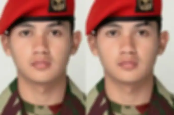 Sertu Wahyu Fajar Dwiyana, anggota Kopassus TNI AD