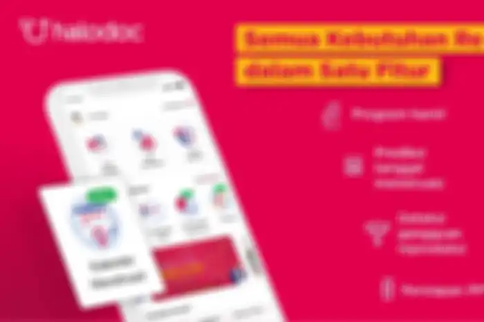 Halodoc miliki fitur kalender menstruasi.