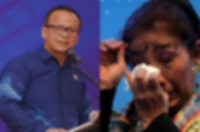 tak kuasa tahan air mata, Susi Pudjiastuti rasakan haru saat Edhy Prabowo gantikan posisinya sebagai Menteri KKP, ada apa?