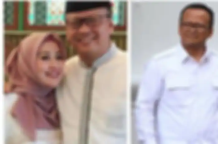 Edhy Prabowo dan sang istri Iis Rosita dewi