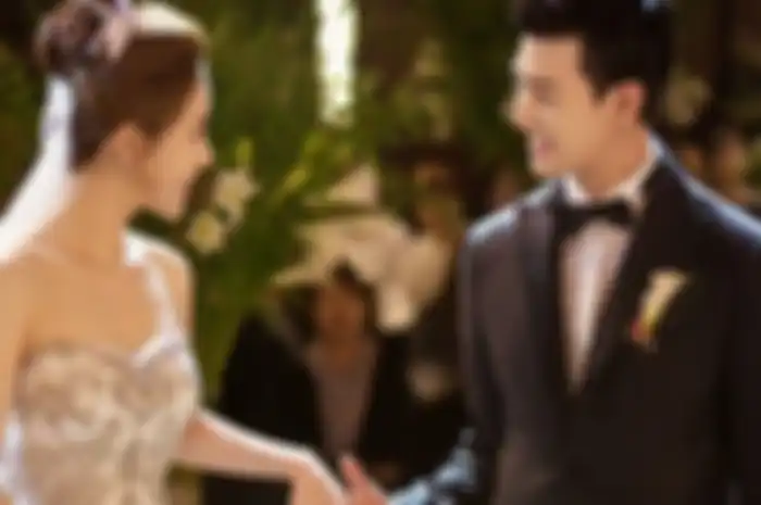 Eli U-Kiss sang istri saat menggelar pesta pernikahan 