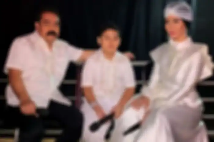 Inul Daratista dan Adam Suseno beserta anak mereka, Yusuf Ivander Damares 