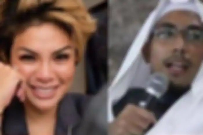 Kolase Nikita Mirzani dan Ustaz Maaher At-Thuwailibi