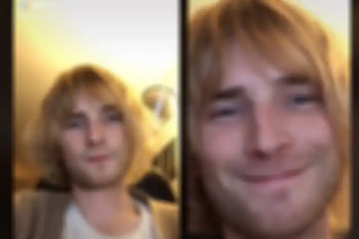Ben Larsen, vokalis/gitaris The Jins, memang terlihat mirip banget sama Kurt Cobain.