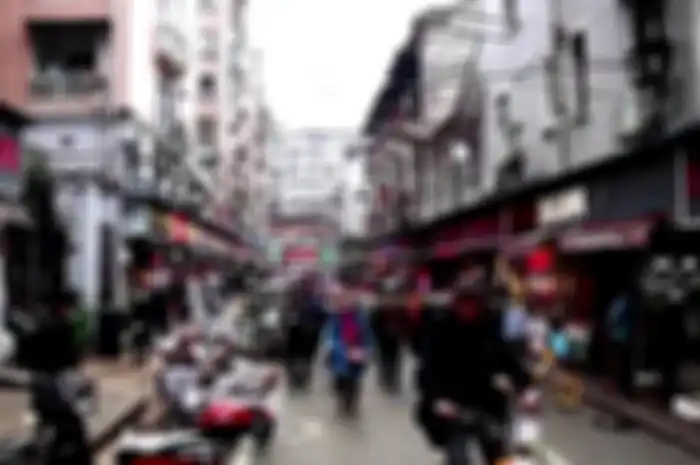 Kondisi pasar Wuhan sekarang yang makin ramai