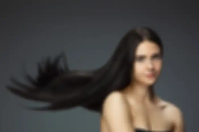 Ilustrasi rambut panjang