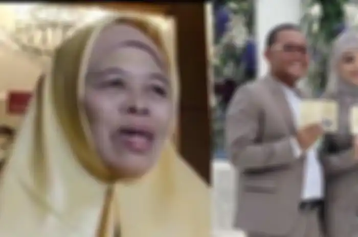 Engkom Komara dan pasangan Sule dengan Nathalie Holscher. 