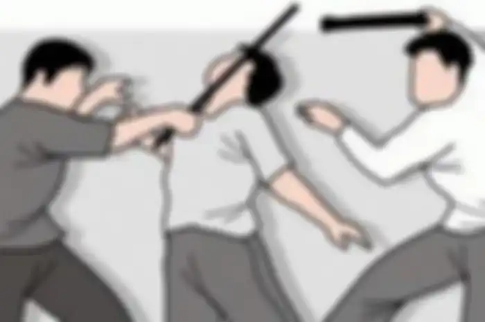 Ilustrasi perkelahian