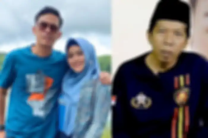 Kiwil dan Meggy Wulandari bersama suami barunya