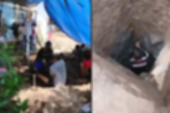 Tim BPCB tengah melakukan proses ekskavasi awal di Desa Alas Sumur, Pujer, Bondowoso. Hasilnya, mereka menemukan batu bata merah kuno di titik 2 samping sumur lama. 