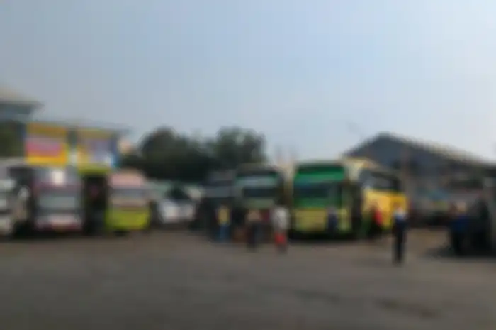 Ilstrasi terminal bus Tanjung Priok