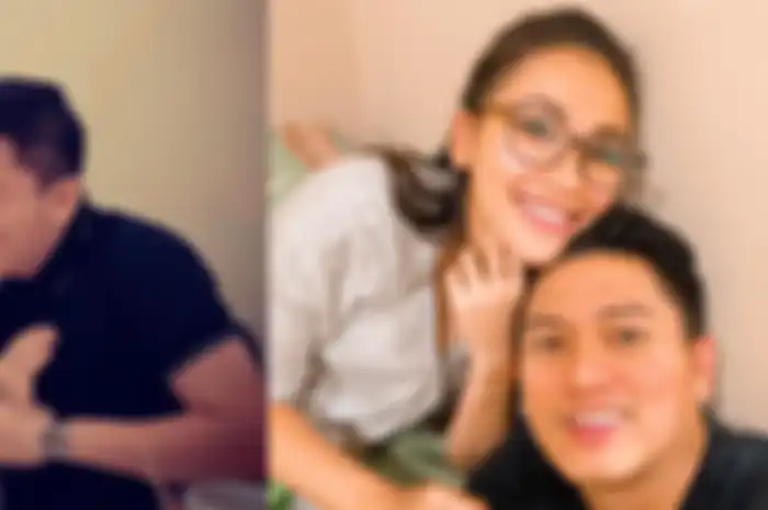 Kemesraan Ayu Ting Ting dan Adit Jayusman