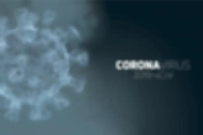 Ilustrasi virus corona