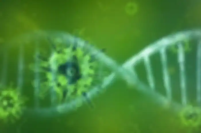 Ilustrasi virus corona