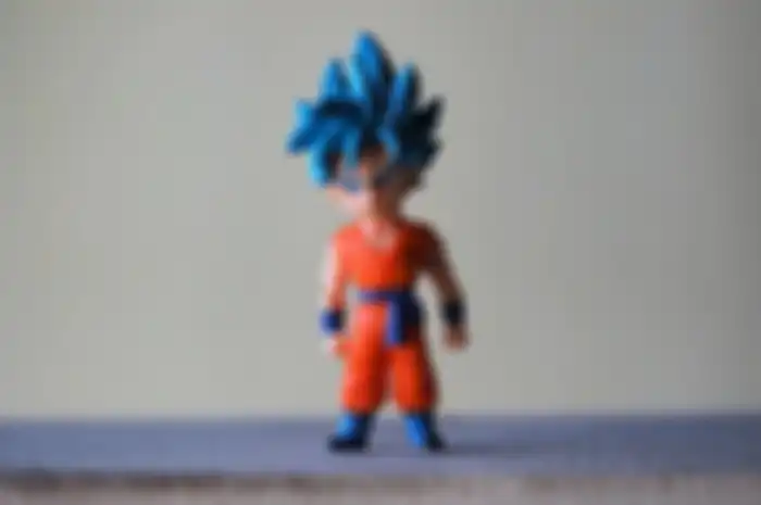 Ilustrasi figurine Son Goku