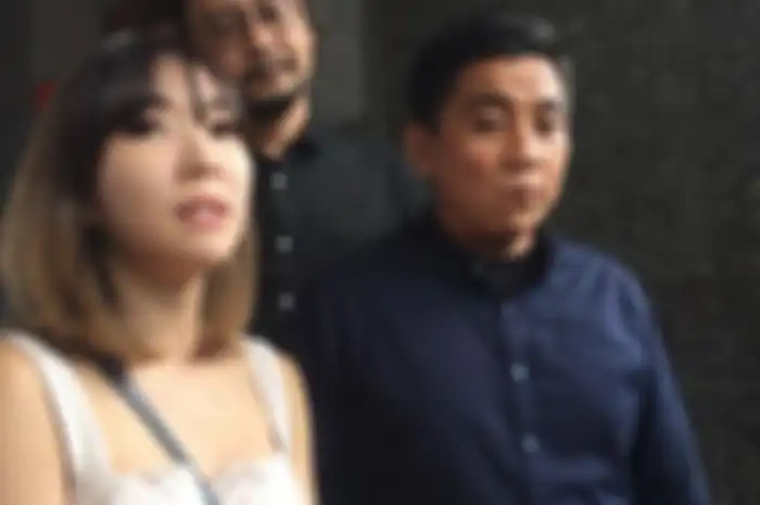 Gisella Anastasia saat berikan penjelasan terkait pemeriksaannya