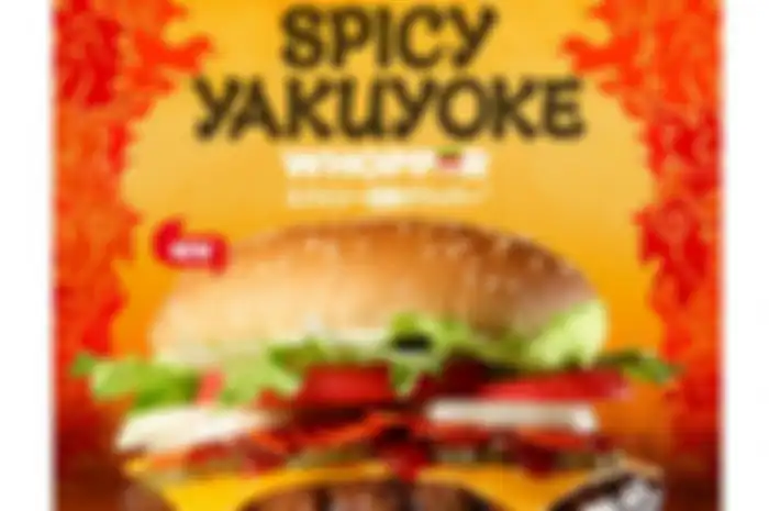 Spicy Yakuyoke Whopper Burger King