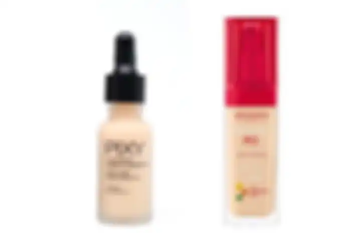 Pixy Stay Last Serum Foundation VS Bourjois Healthy Mix Serum Foundation