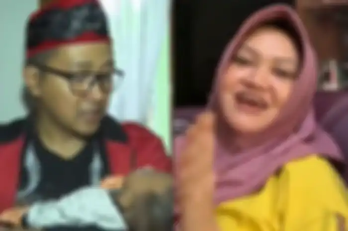 Teddy dan mendiang Lina Jubaedah