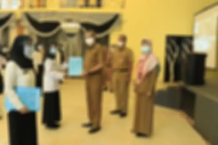 penyerahan SK Pengangkatan CPNS Pemko Banjarbaru oleh Wakil Wali Kota, Darmawan Jaya Setiawan