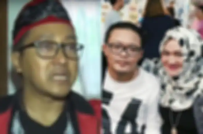 (kiri) Teddy, (kanan) komedian Sule saat masih bersama Lina Jubaedah.