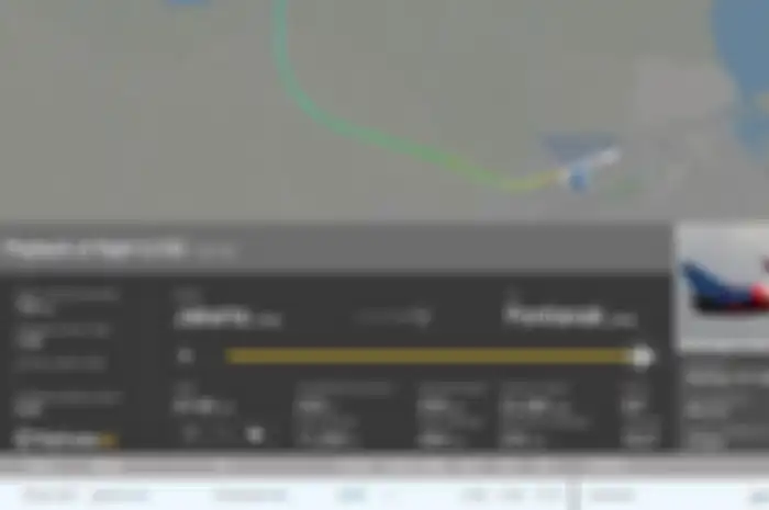 Data penerbangan Pesawat Sriwijaya Air SJ182 versi FlightRadar24. 