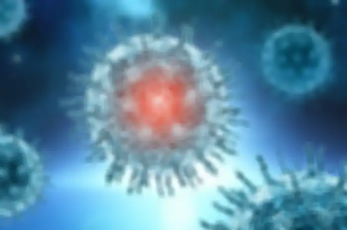 Ilustrasi virus Covid-19