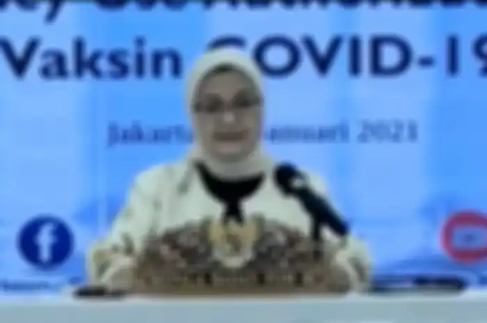 Kepala BPOM umumkan izin edar darurat vaksin Covid-19 buatan Sinovac (CoronaVac)