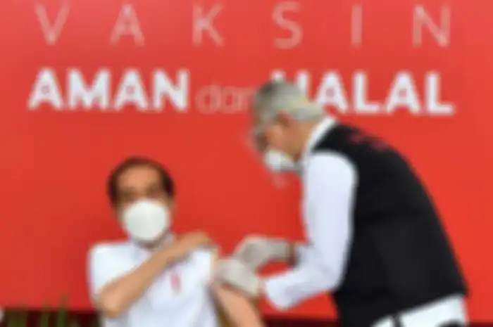 Bukti Jokowi mendapat vaksin Covid-19 buatan Sinovac Biotech 