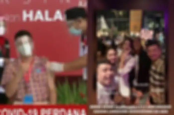 Raffi Ahmad Terciduk Kumpul Ramai Tanpa Masker Habis Disuntik Vaksin Covid-19, Netizen Protes: Keterlaluan!