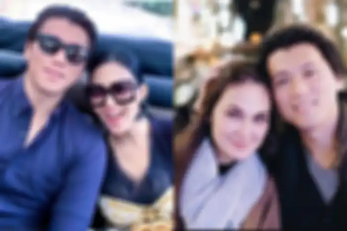 Reino Barack bersama Syahrini dan Luna Maya 